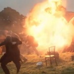 Bohnensuppe im Zelt - das kann schon mal schiefgehen.