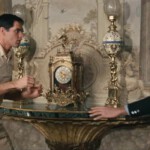 John Gavin und "George Eastman" tauschen Faustgemüse aus