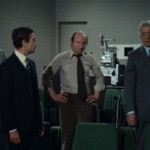 Schmalfilmabend beim Oberstaatsanwalt: Jean-François Garreaud, Pierre Vernier, Jean-Pierre Bagot, Yves Montand