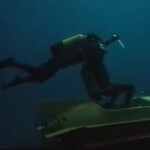 Auch unter Wasser geht's zur Sache