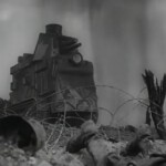 Auch diese Frühinkarnation eines Panzers sorgt für Angst und Schrecken